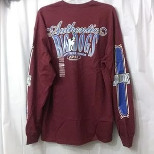 Big Dogs Attitude XL Long Sleeve Cranberry NWT